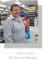 Tania Lukritz IGA General Manager